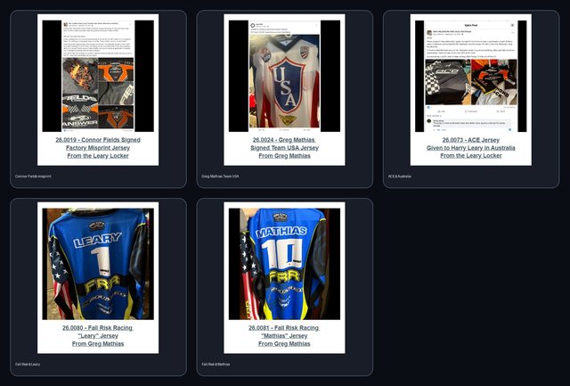 Jersey Wall evidence preview